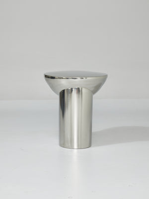 Metate Stool Acero Inox Brillante