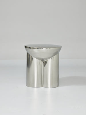 Metate Stool Acero Inox Brillante